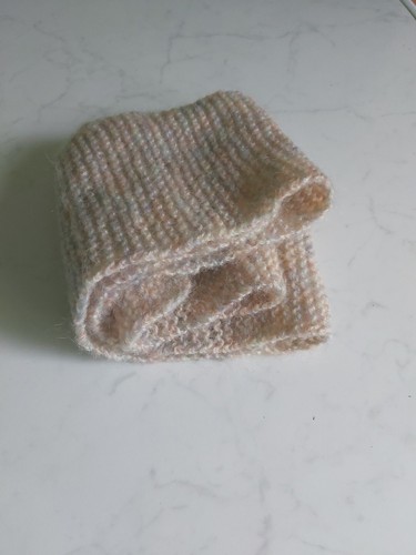 Neuer selbstgestrickter schal - selbstgestrickter,