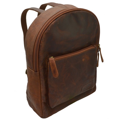 Echt leder rucksack - echt,