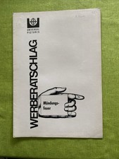 Universal Werberatschlag Von