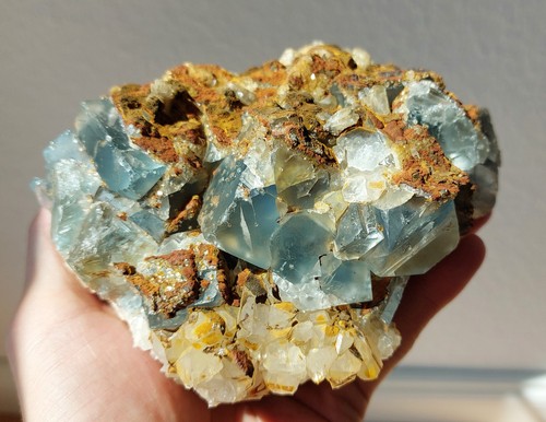 Große fluorit stufe - große,
