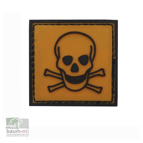 Patch toxic cm giftig - toxic, 4