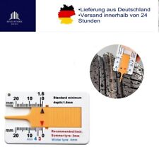 Reifenprofilmesser Auto PKW 0-20mm Werkzeug Profiltiefen Messgerät Tiefenmesser