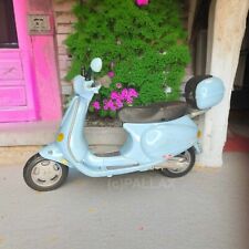 BARBIE 88917 VESPA MOTORROLLER SCOOTER HELLBLAU / MATTEL 2002
