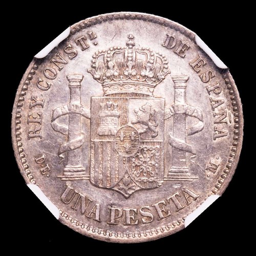 Alfonso xii peseta 5 - alfonso,