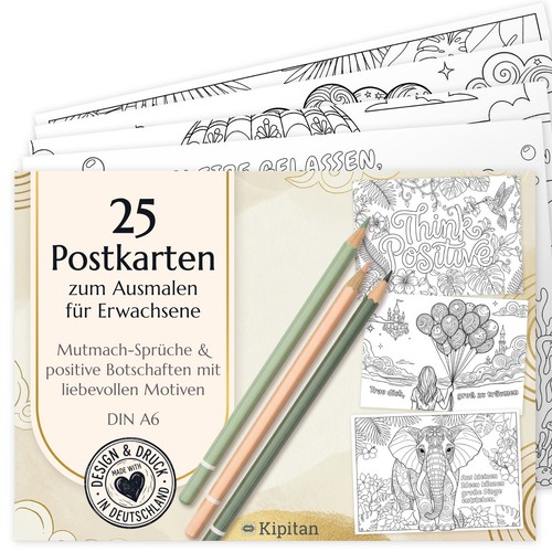 Postkarten zum ausmalen als - ausmalen,