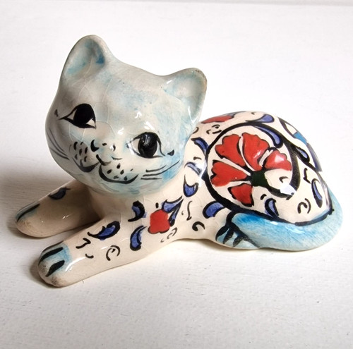 Porzellan katze katzenfigur - katze,