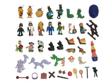 Vintage Ü-Ei Tier Biene Maja Steckfigur usw Altfigur Zubehör Sammlung im Set