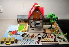 Playmobil 4490 Großer Bauernhof  mit Anleitung ohne OVP