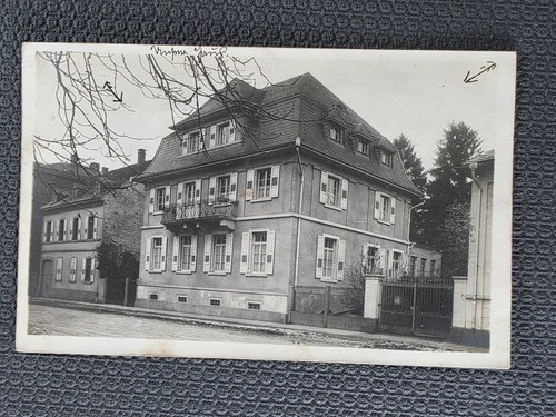 Echtfoto postkarte bürgerhaus - echtfoto-postkarte,