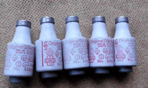 Diazed sicherungen a - 5x,