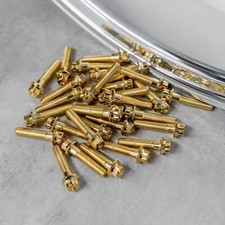 140x 32mm gold vergoldet - 140x,