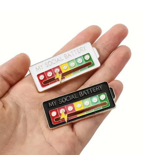 Social battery pin - my,