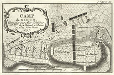 Gyhum Kr. Rotenburg A. D. Wümme Original Kupferstich Le Rouge 1760