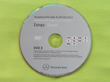DVD NAVIGATION MERCEDES BENZ AUDIO 50 APS BELGIEN FRANCE SPAIN 2013 E SLK VIANO