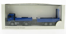 SIKU MAN TGA 18.350 LKW mit Tandemanhänger blau Werbemodell 1:55 MAN Promo Box