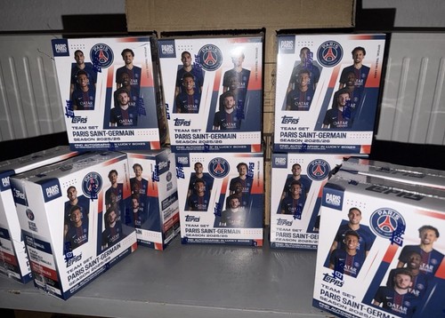 Topps psg paris saint - paris, saint-germain