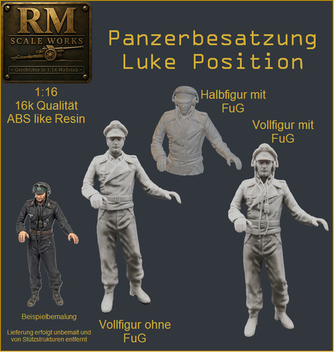Ww2 wehrmacht figur - 1:16,