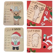 Weihnachten Holz Puzzle Spaß