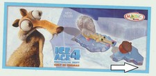 SCRAT + Beipackzettel VARIANTE (ohne Aztec Code) aus ICE AGE 4