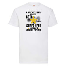 Bedeutung von Bademeister | Rettungsschwimmer T-Shirt Weiß