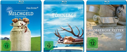 Blu rays bayern krimi set - 3, blu-rays