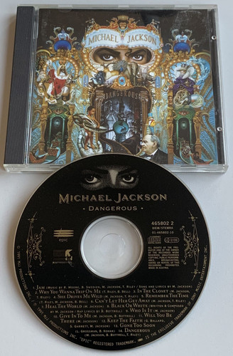 Michael jackson dangerous - cd,