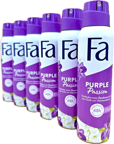 Purple passion deo - 6x,