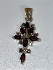 925 Silber-Anhänger,Kreuz mit