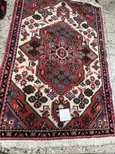 Orientteppich Orient Vintage Teppich Perser Handgeknüpft 110x52cm Läufer Alt