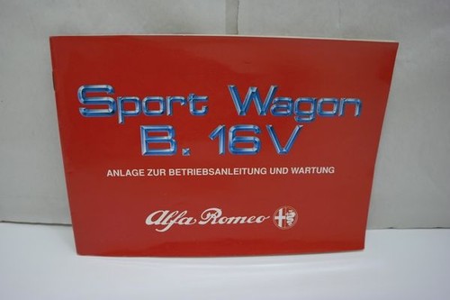 Alfa romeo sport wagon 16v - alfa,