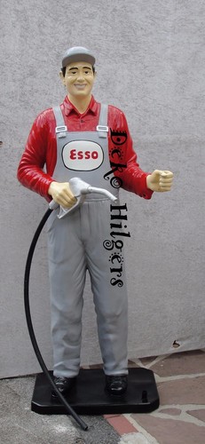 Esso tankwart skulptur - esso,