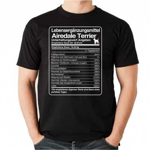 Shirt unisex dosis airedale - t-shirt,