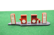 Wiking Tankstelle mit Abbruch/Fehlteilen 1:87 von 1954-55 ohne OVP