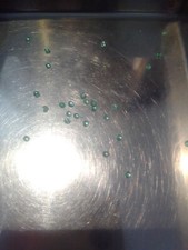 6 unbehandelte kolumbianische Smaragd, Emerald, round facet ca 1,8 mm nr 4 hell