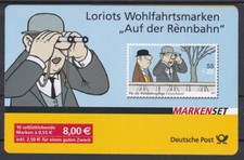 Deutschland MH 83 Mi. 10x 2843 Wohlfahrt Loriot skl. ET-Stempel Dessau-Roßlau