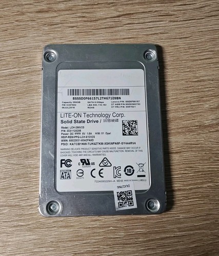 Lite 256gb ssd - lite-on,