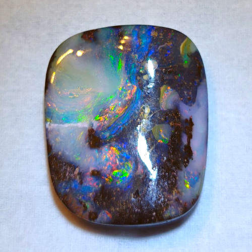 Boulder opal poliert - boulder-opal,