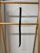 Calvin Klein Gürtel schwarz mit Schnalle in silber Gr. 80 cm | Top Zustand