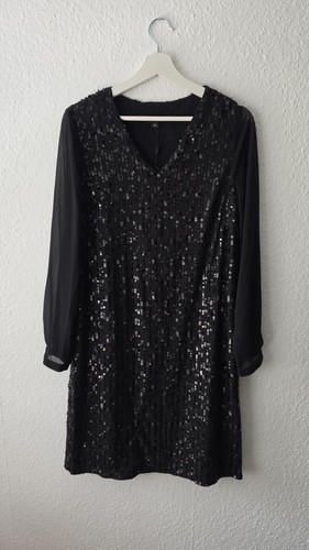 Comma damen paillettenkleid - comma,