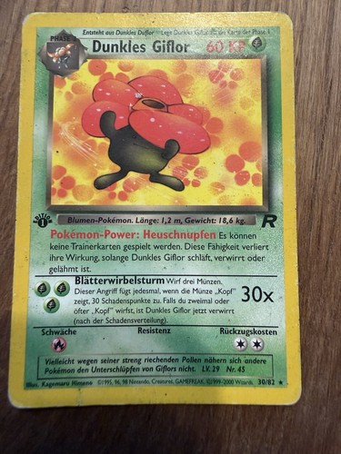 Pokémon tcg dunkles giflor - dunkles,