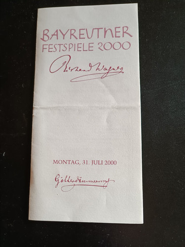 Bayreuther festspiele - bayreuther,