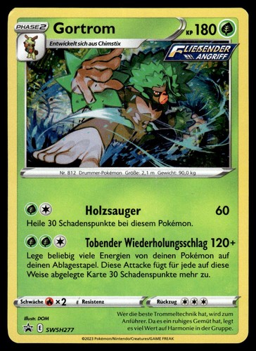 Gortrom swsh277 holo - gortrom, promo