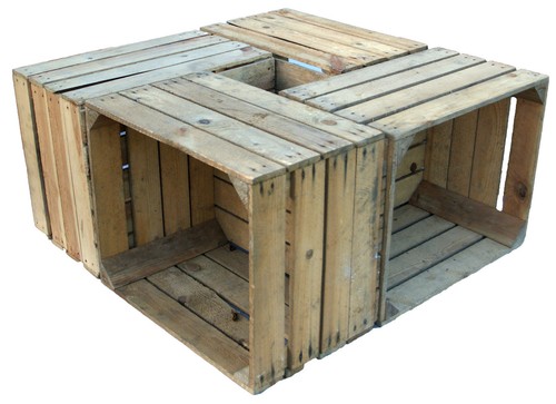 Massive obstkisten b ware - ,