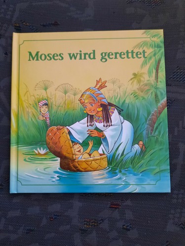 Moses wird gerettet - , buch