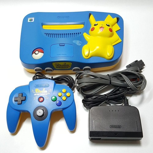 N64 pikachu blau gelb - n64, &