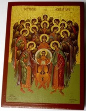 Ikone Versammlung der ENGEL Icon Angel  Ikona Icone Ikonen orthodox Icoon Icono