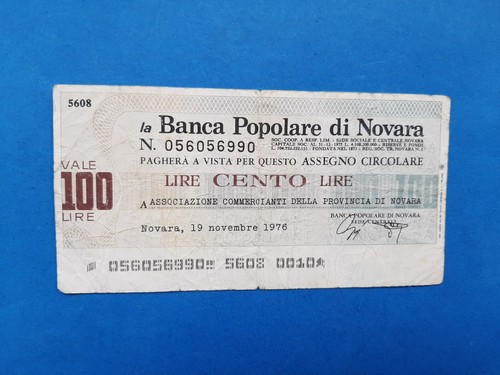 100 lire miniassegni - x,