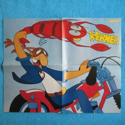 Werner beinhart bravo poster - werner, 4