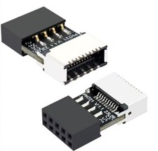 USB 2.0 zu USB C Adapter 9Pin