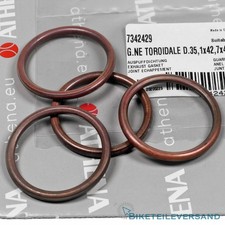 4X Krümmerdichtung Auspuffdichtung f. Honda CB 600 F FA Hornet CB 650 F FA SC RA